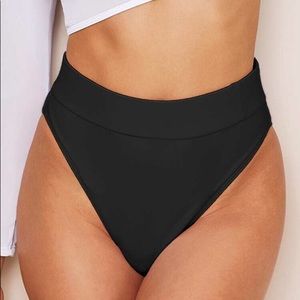 High wasted bikini bottom